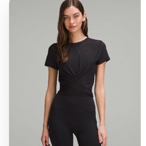 Lululemon Tie Waist Breathable Top